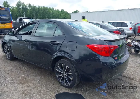 2017 Toyota Corolla Se from USA, damaged, VIN 2T1BURHE4HC938022